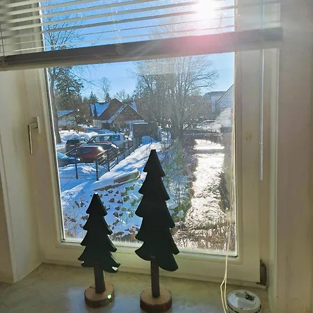 شقة An Der Bode - Schicke 3 Zi Mit Balkon برونلاغ